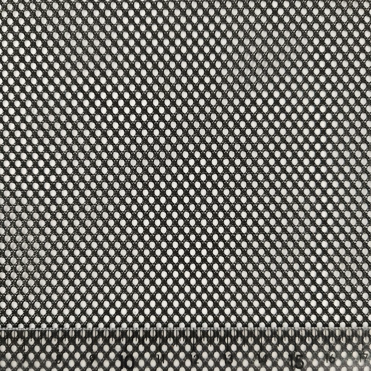 Heavy Duty Cloth Net Black Laundry Bag Mesh Fabric For Washing Machine