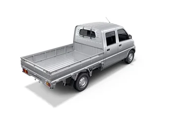 New 3.5 Ton Cargo Box Truck Double-Cabin Electric 4x2 Drive Automatic Transmission Euro 5 Emission Left Available Cheap Price
