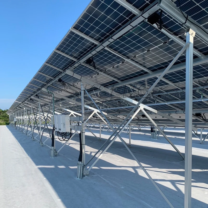 OEM Custom Solar Panel Mounting Bracket Ground Mounting Structure Solar Ground Rack Product Category Solar Mounting System