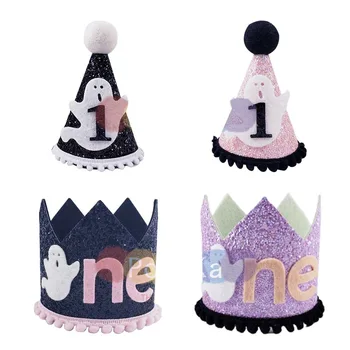 Party supplies Decorations baby hat Birthday Party Supplies colorful Halloween crown baby birthday Hat