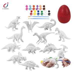 Chengji Diy Drawing Child Toy Safe  Eco-Friendly Material Dinosaur Mold Painting Toys Kits for Kids Arts and Crafts