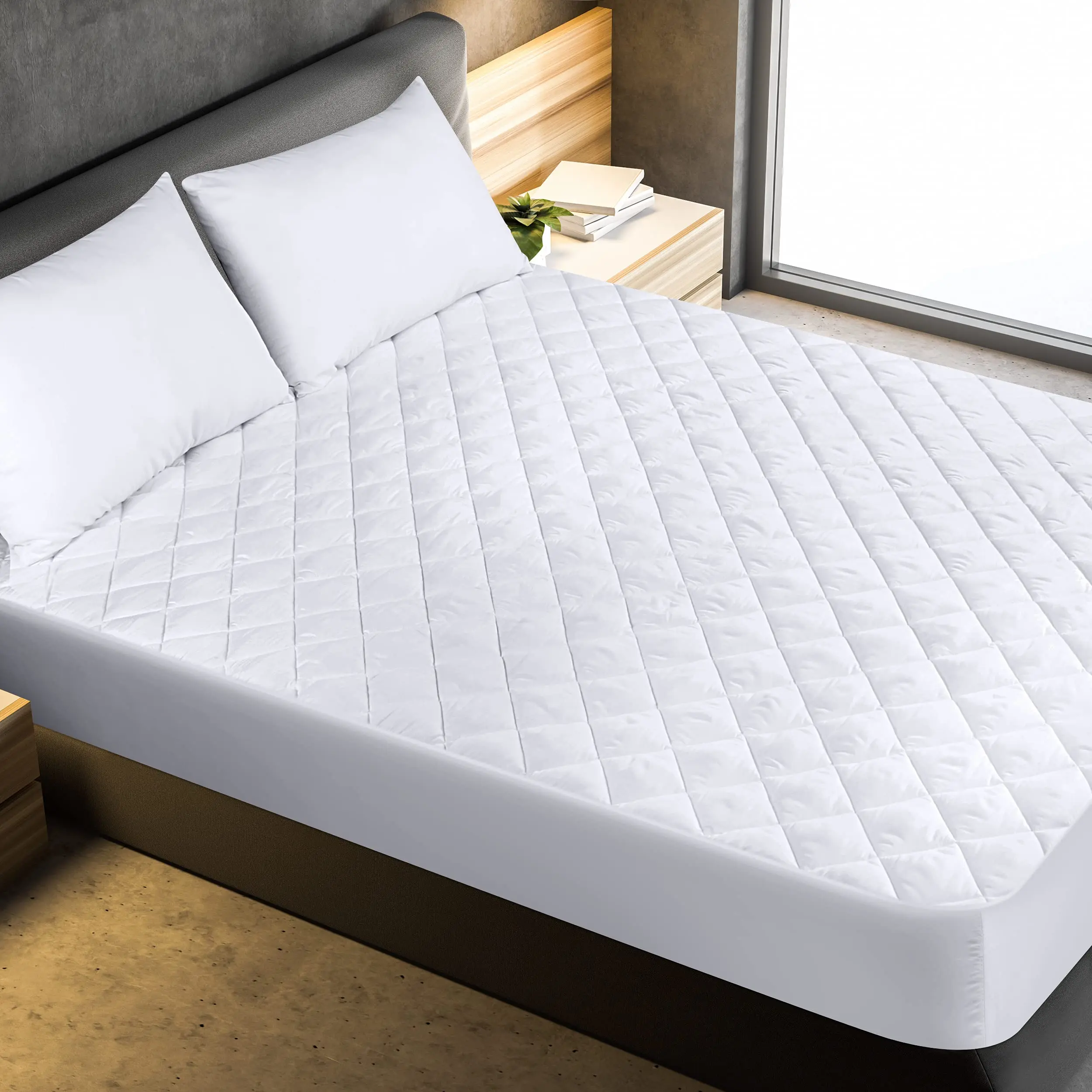 Lado Variedad Pánico Protector De Colchon 160 X 190 Taxi Menstruación Delincuent