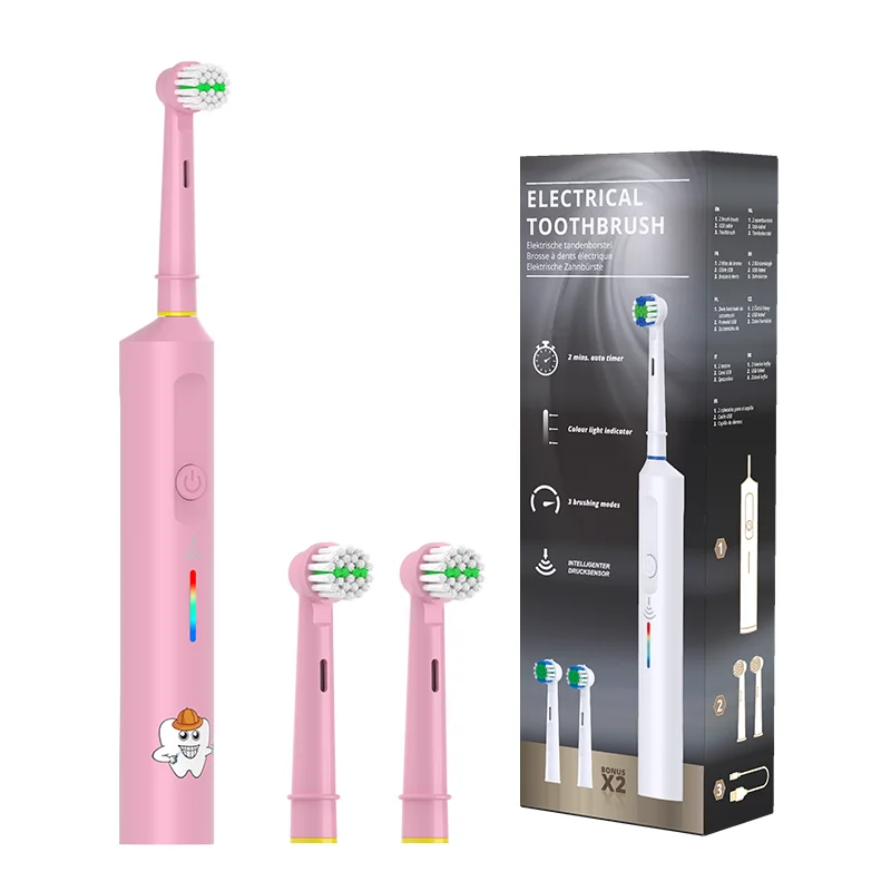 Custom Logo Gift Kids Travel  Popular Children'S Smart Sonic  Auto Automatic electric toothbrush set for kids details