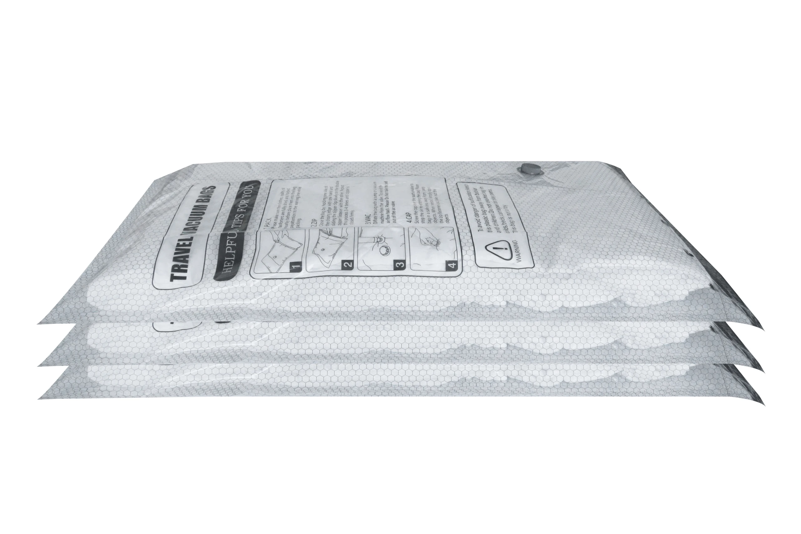 High-Performance Travel Compression Bag Waterproof and Anti-Damp Vacuum Storage to Protect Stored Items From Moisture