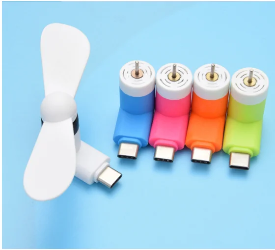 2023 Portable Cell Phone Fan Small USB Mobile Smart Handy Mini Fans for iphone 7 8 X Low Noise 3 in 1