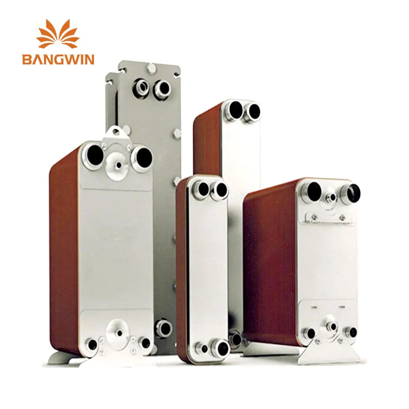 Factory Cheap Price Water Jacket Heat Exchanger Semi-welded Brazed Plate Heat Exchanger