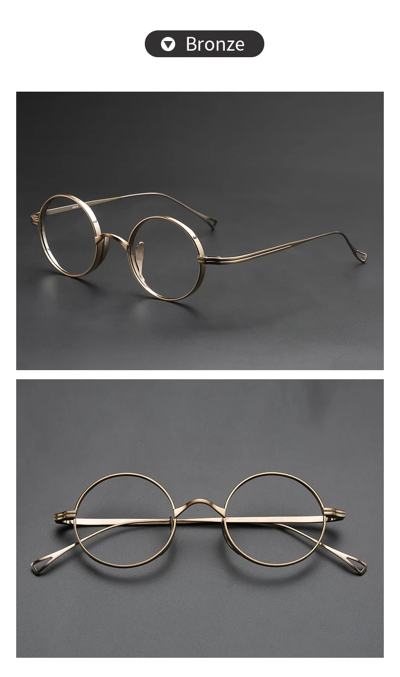 Oversized Circular Fashion Optical Frames for Women - Anti Blue Light ...