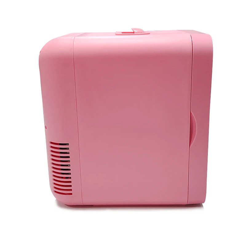 Дешевый портативный небольшой холодильник для макияжа 8L12L косметический косметики уход за кожей стеклянная дверь холодильника со светодиодным зеркалом