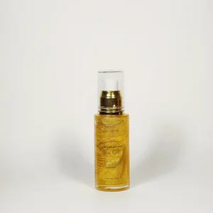 Summer Gold Shimmer Body Oil Coconut Mango Scent Beach Party Glowing Skin Moisturizing