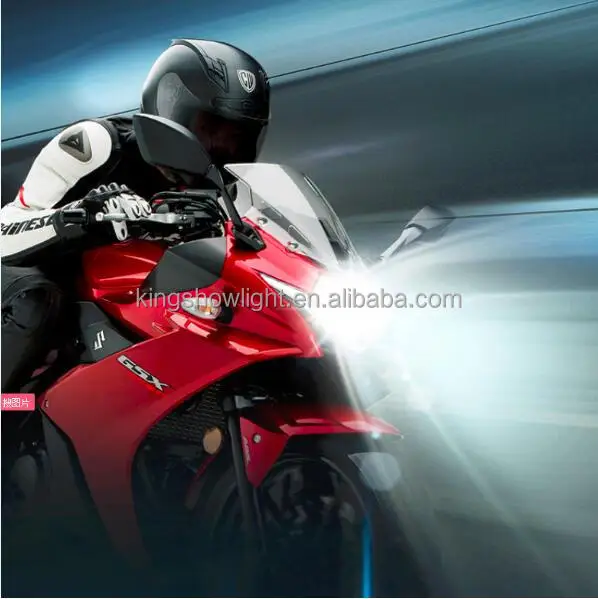 2021 NEW Motorcycle LED Headlight 60W Motorcycle Fog Lamp Light Bulb Super Bright High/Low Beam led light