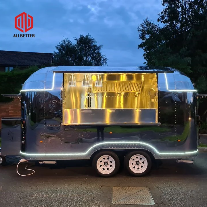 Customized Food Snack Truck Mobile Food Cart