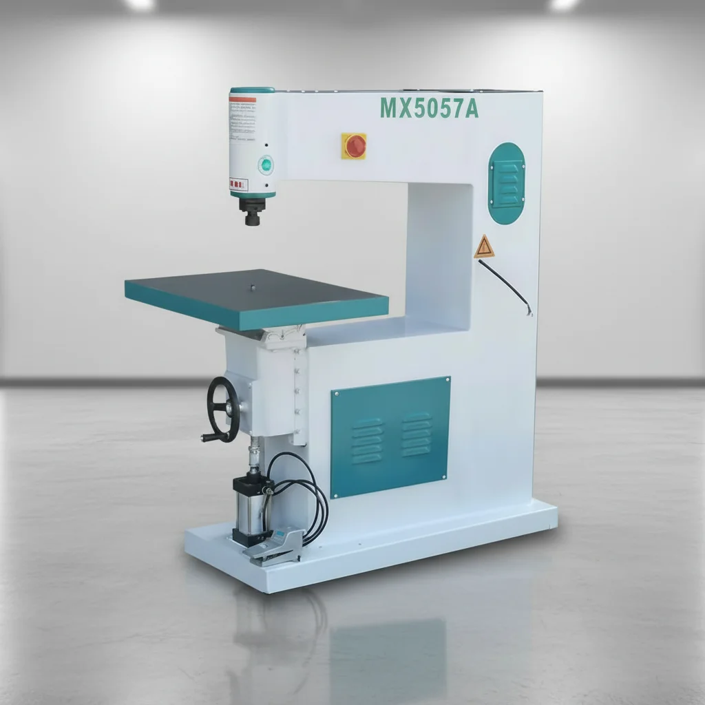 TEBAK MX5057A High Quality Desktop Wood Router Vertical Pneumatic Carving Universal Machines Milling Spindle Moulder Machine