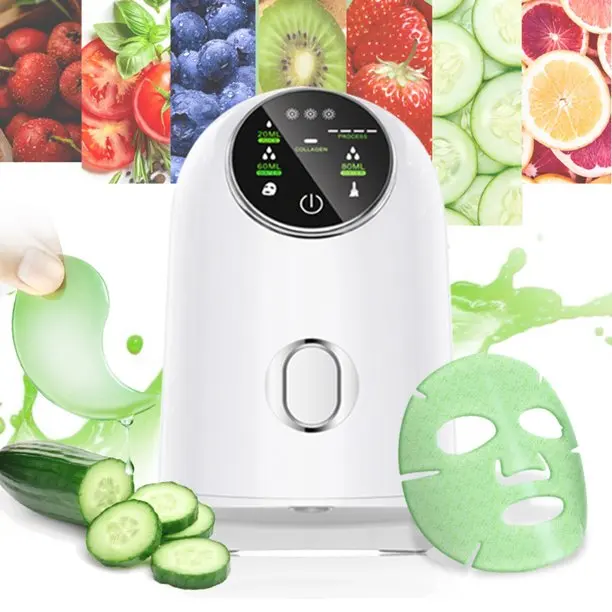 Fruit Vegetable Face Mask Maker DIY Machine With Collagen Electric Automatic Mask Maker Device