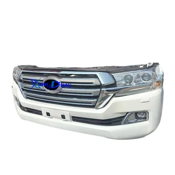 Suitable for high quality led headlights Honda Landcool Lutzer car front bumper with grille condenser