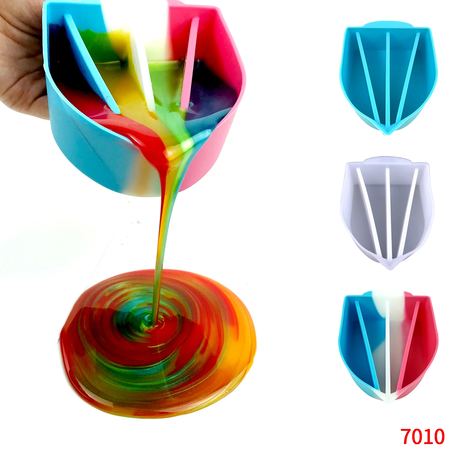 Color Pour Resin Silicone Pouring Cup