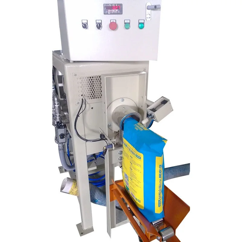 Semi Automatic Bag on Valve Filling Machinery 25kgs 30kgs Cement and Sand Valve Bag Filling Machine