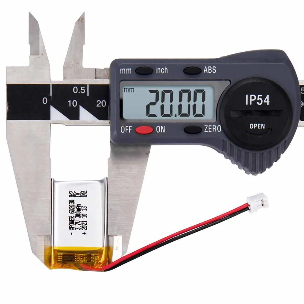 3.7v 300mah Small Rechargeable Lithium Polymer Battery For Camera Pen details