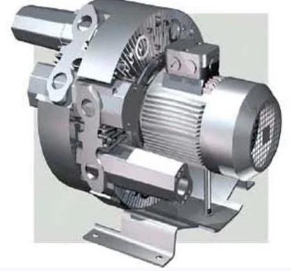 Roots Blower, 4RB, 220, AV75, Aluminum - detail 2