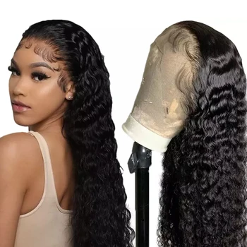 SPARK Wholesale 150% 180% Density HD Full Lace Human Hair Wigs For Black Women Brazilian Virgin Hair Transparent Lace Front Wig