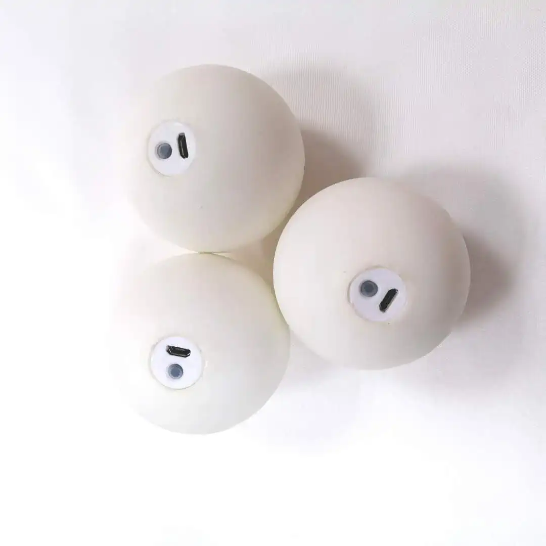 Ultra bright battery-powered LED juggling Poi ball set
