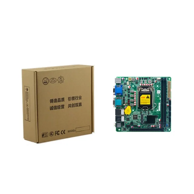Intel LGA1151 core I3 I5 I7 процессор графика все в одном ПК itx встроенный компьютер промышленного управления материнская плата