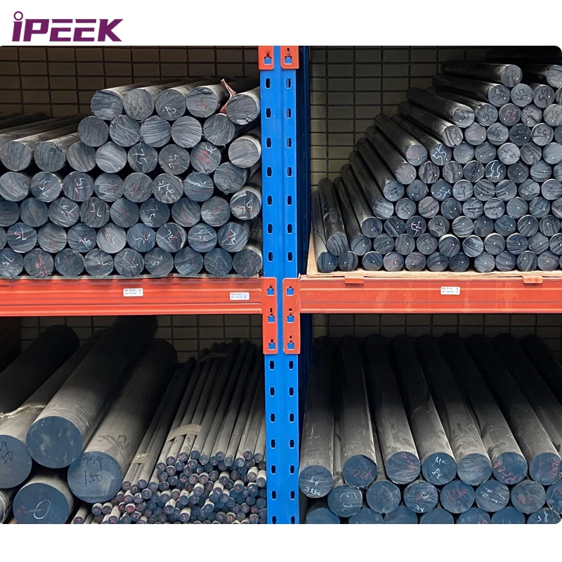 IPEEK Customized High Mechanical Strength Dia 20mm 30mm 40mm 80mm 85mm Medical Grade Peek Rod