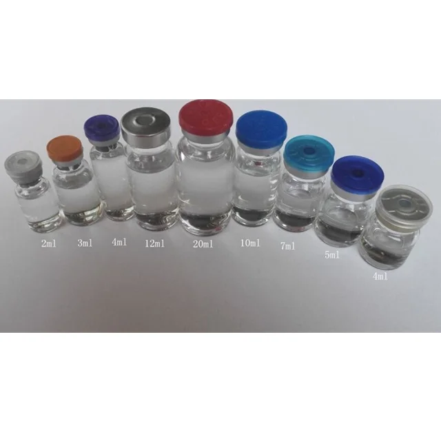 2ml-50ml liquid glass bottle 10ml vial box labels pharmaceutical glass vial bottles
