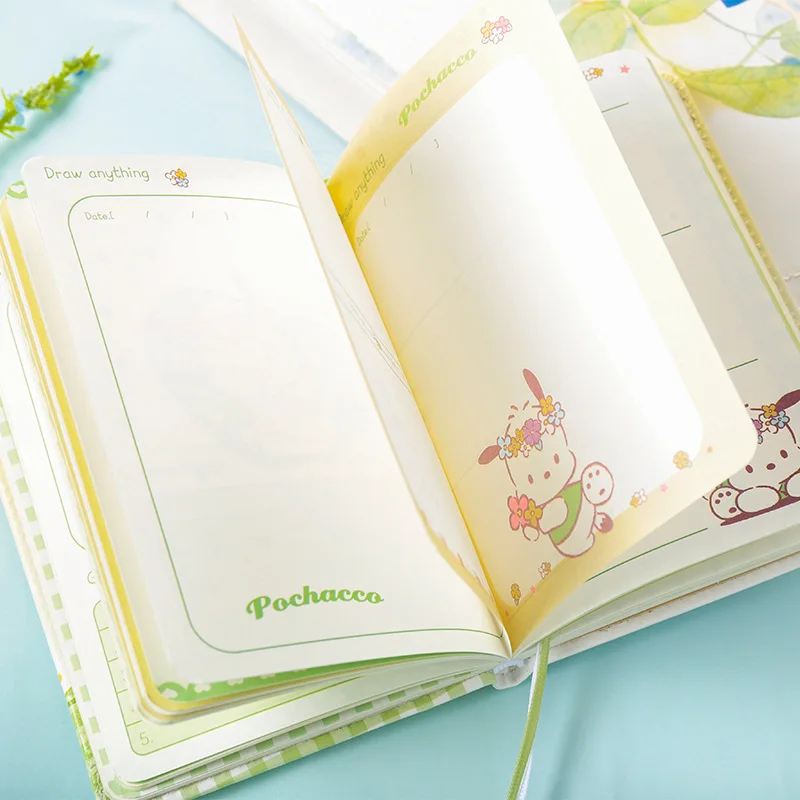 Rio Note Book San-rio Kuromi Cinnamoroll Pochacco Special Magnetic Button For The ...