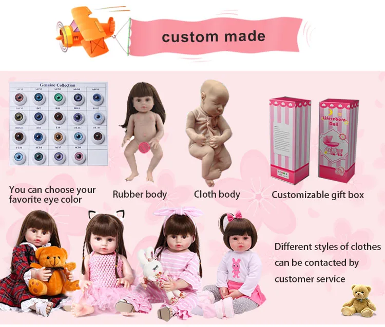 Hot sale Cheap High Quality Kids Toy Doll Set 60cm joint doll role play fashion Princess simulation doll with clothes wig shoes