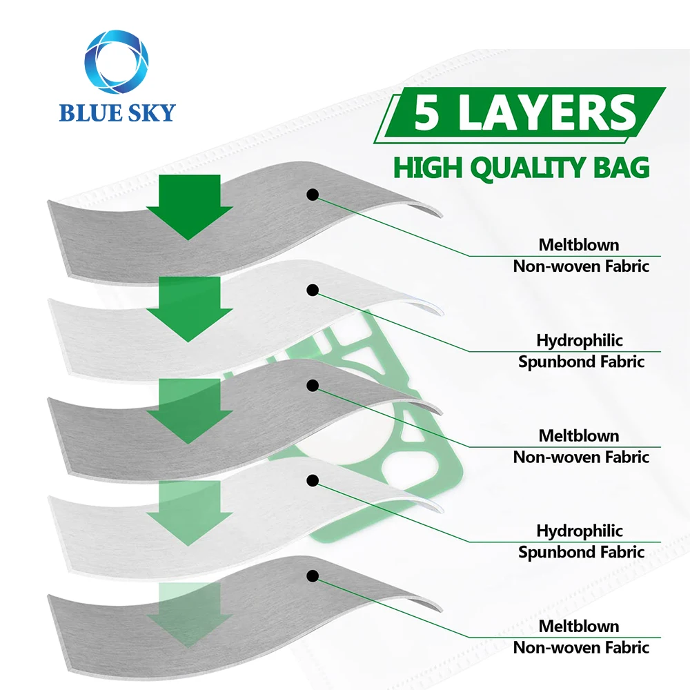 Factory Henry Hoover Accessories Vacuum Cleaner Cloth Bag Replacement