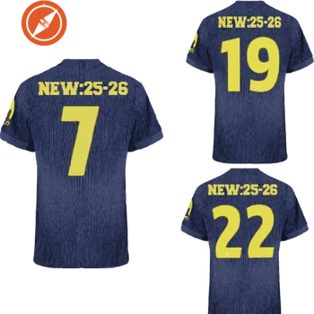 Customizable Unisex 100% High Quality Soccer Jersey Set Team Training Sublimation Football Uniform with OLED Service