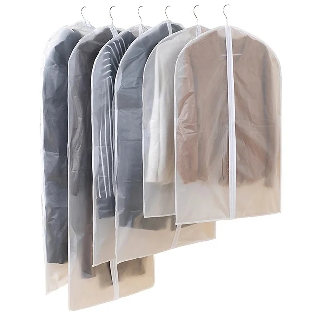 clear garment covers