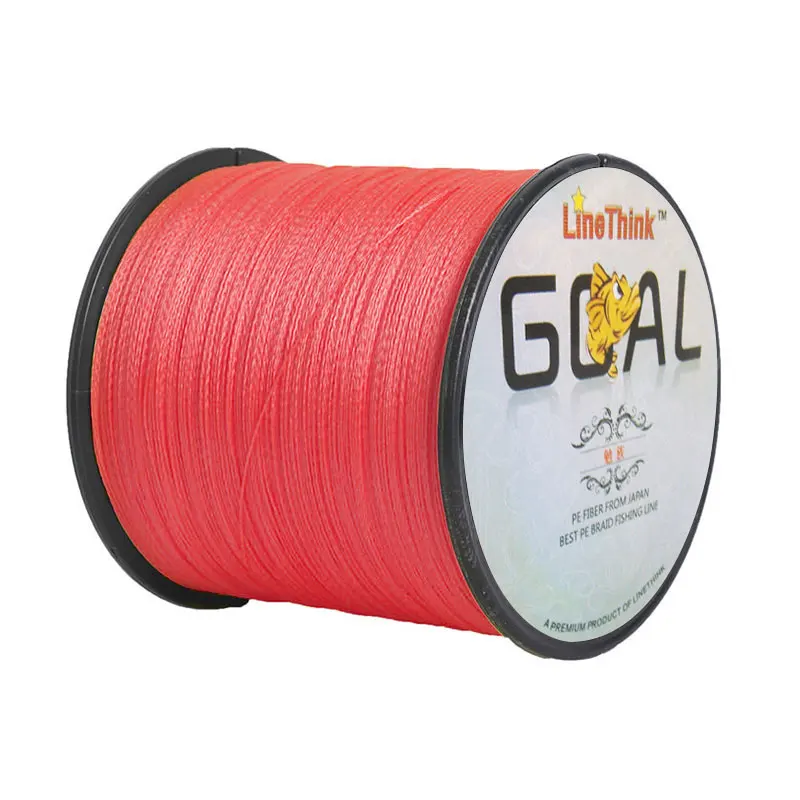 LineThink GOAL Japan Multifilament 100% PE Braided Fishing Line