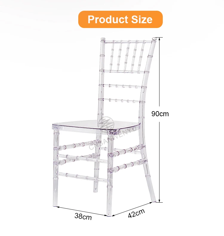 Wholesale Transparent Acrylic Event Party Dining Sale Acrylic Plastic