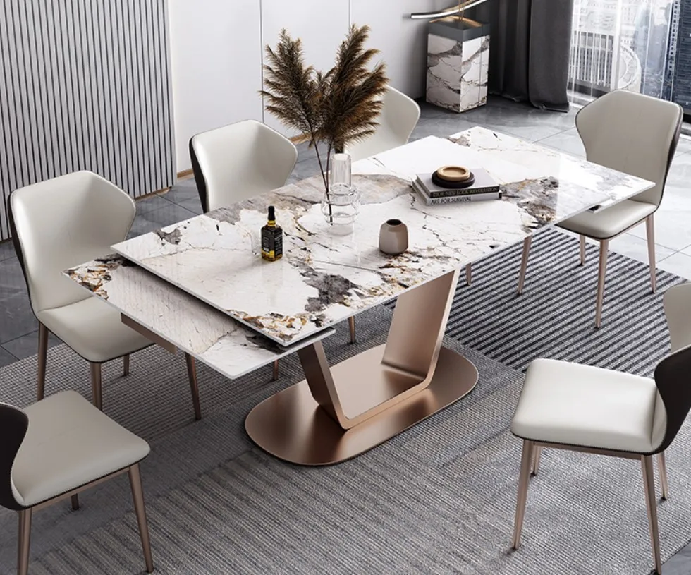 Tavolo da pranzo allungabile design moderno Whart Stone