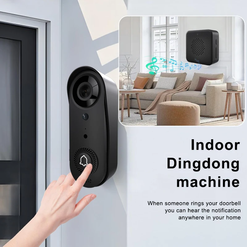 Google Nest 1080P Wireless Battery Doorbell Security