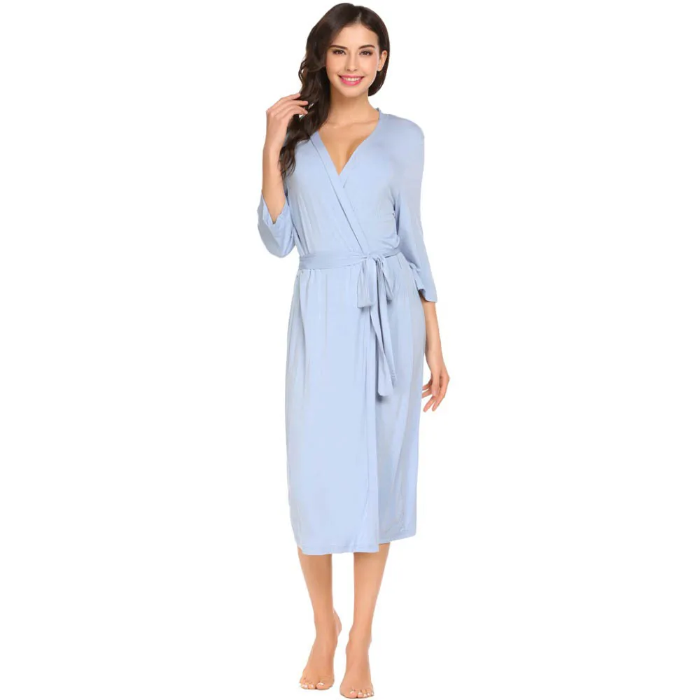 women dressing gown summer loungewear cotton loungewear set