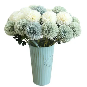 Artificial Dandelion Flower Ball Fake Wedding Decoration for Family Road Flower Wall from Factory Wedding Flower
