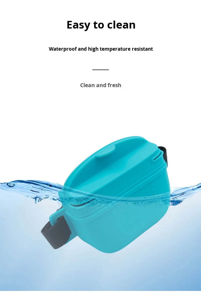 New Outdoor Portable Pet Training Bag Dog Training Waist Belt in Silicone for Dog Training manufacture