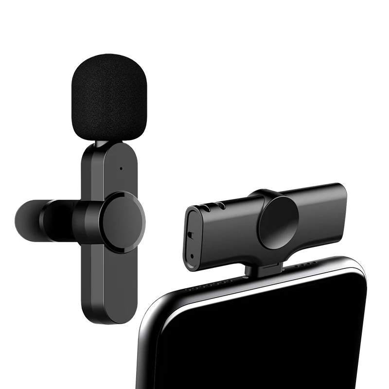 Беспроводной петличный микрофон для iPhone, идеальный компактный микрофон для смартфонов, отлично подходит для записи видео и других учителей