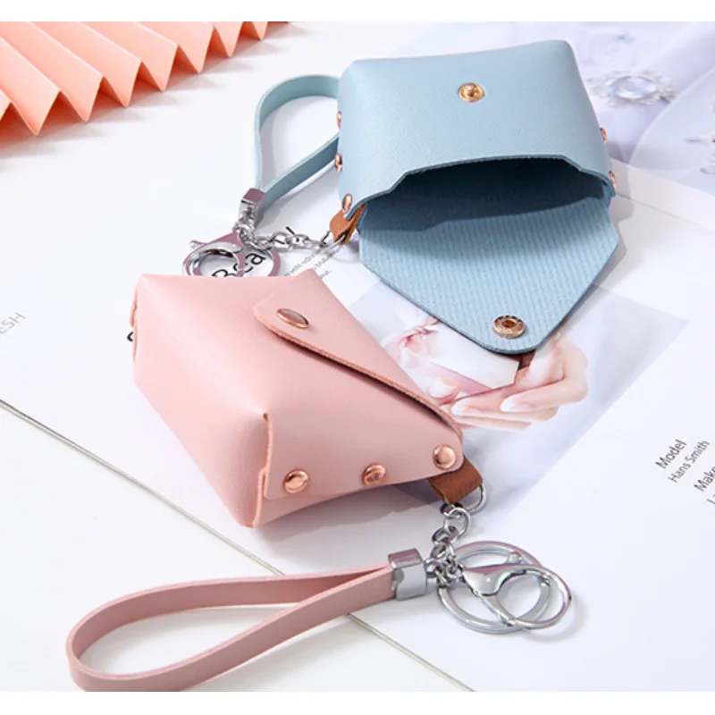 Wholesale New Fashion Ladies PU Leather Mini Wallet Card Key Holder Coin  Purse Clutch Bag Kids Purses From m.