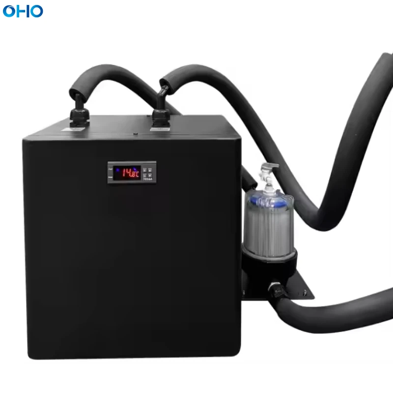 OHO Water Chiller 1/3HP Power Athletic Sport Recovery Wholesale Portable Square Pool Cold Plunge Ice Bath Water Chiller