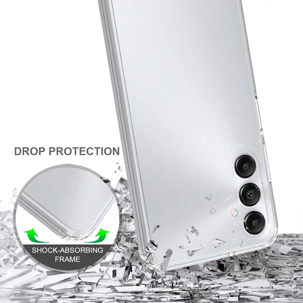 Clear Phone Case For Samsung Galaxy A05S Cases Luxury Design Anti Scratch Tpu Pc Drop Proof 2 In 1 Transparent Sjk317 supplier