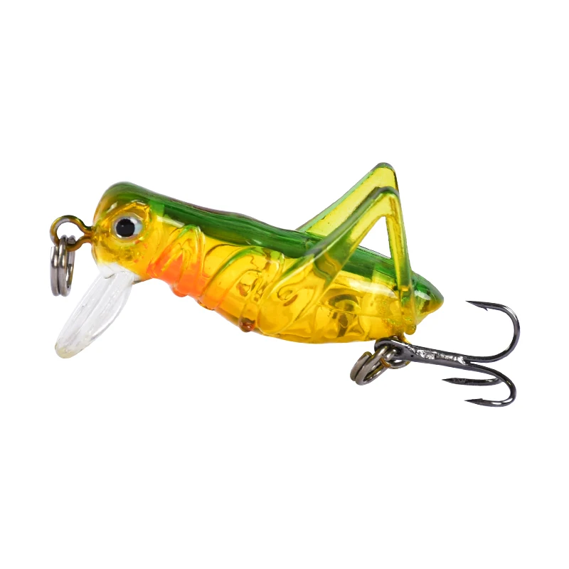 Insects Hard Fishing Lure Minnow Grasshopper