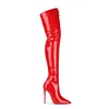 RED patent leather