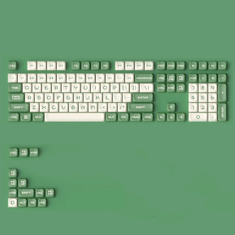 Akko Oem Profile Bear Theme Keycap Set For Mechanical Keyboard Pbt ...