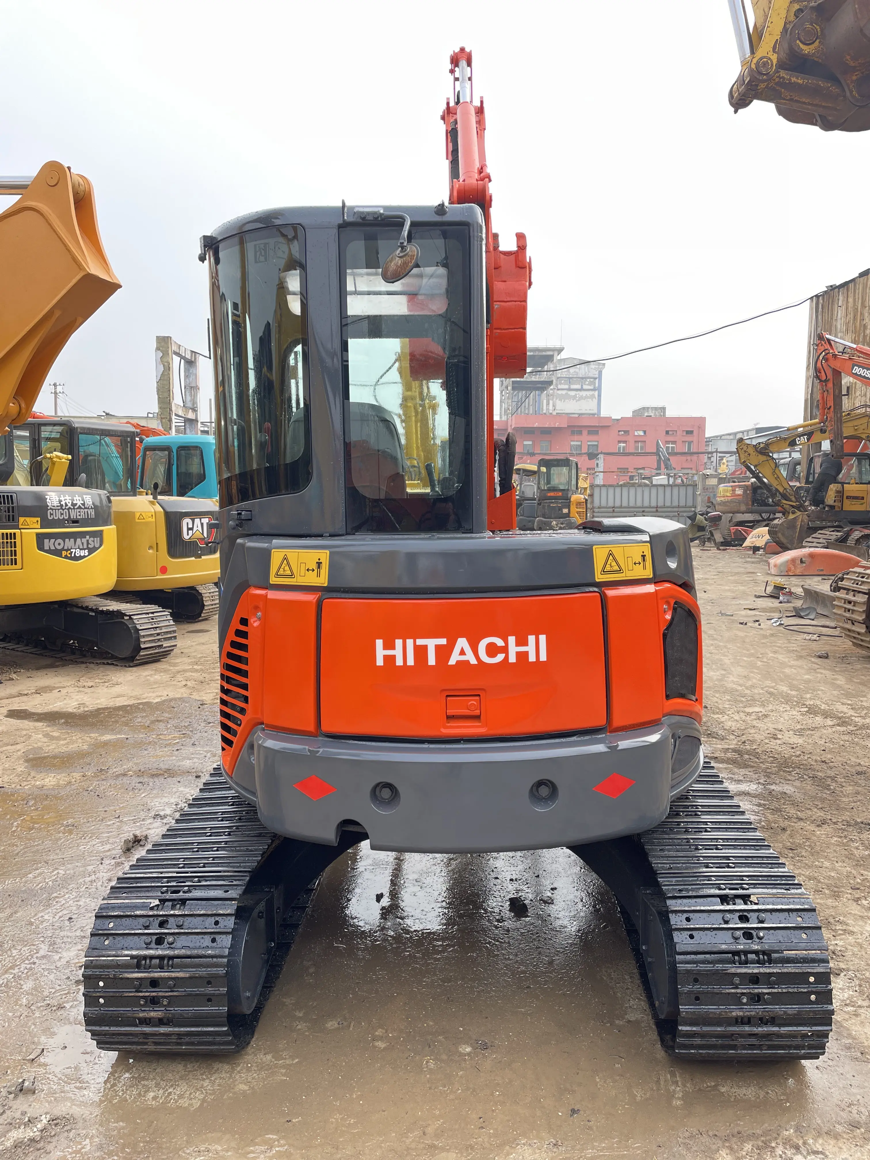 Used Hitachi Zaxis 50 Mini Excavator 5T ZX50U - Reliable Crawler