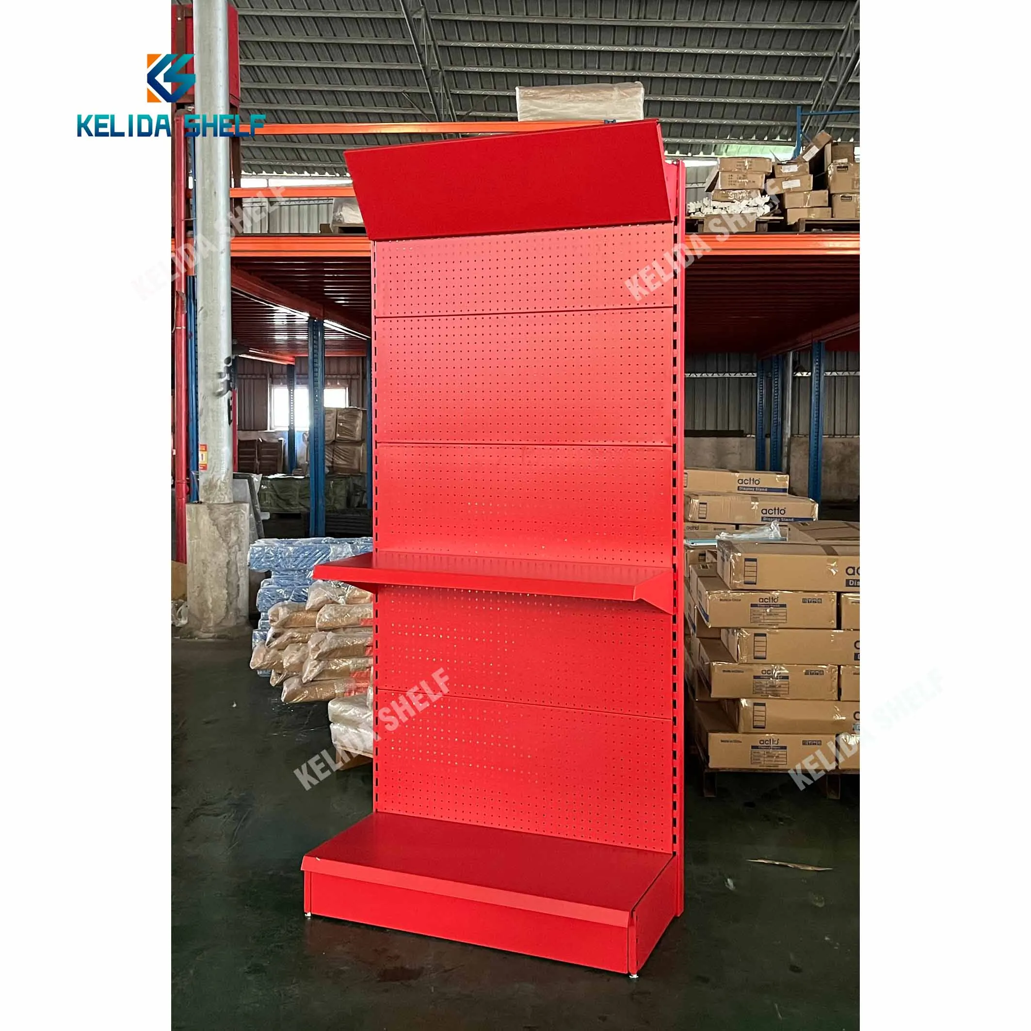 Power Tools Display Rack Peg Board Shop Retail Hardware Store Products Shelving Tool Pegboard Exhibition Display Stand