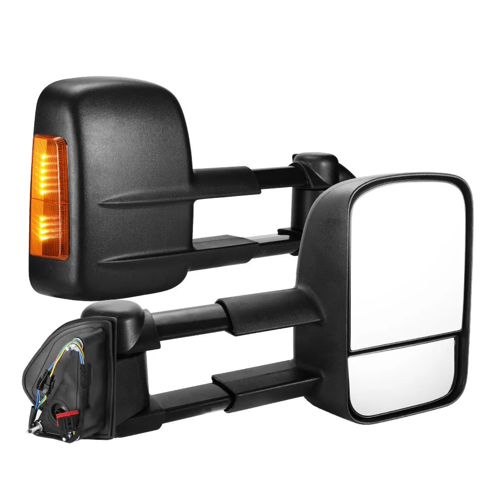 San Hima Black Towing Mirrors For Range Rover Sport 20052013 With