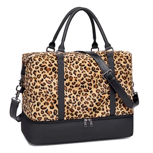 Personalized Carry on Women Tote Overnight Weekender Duffle Travel Bag